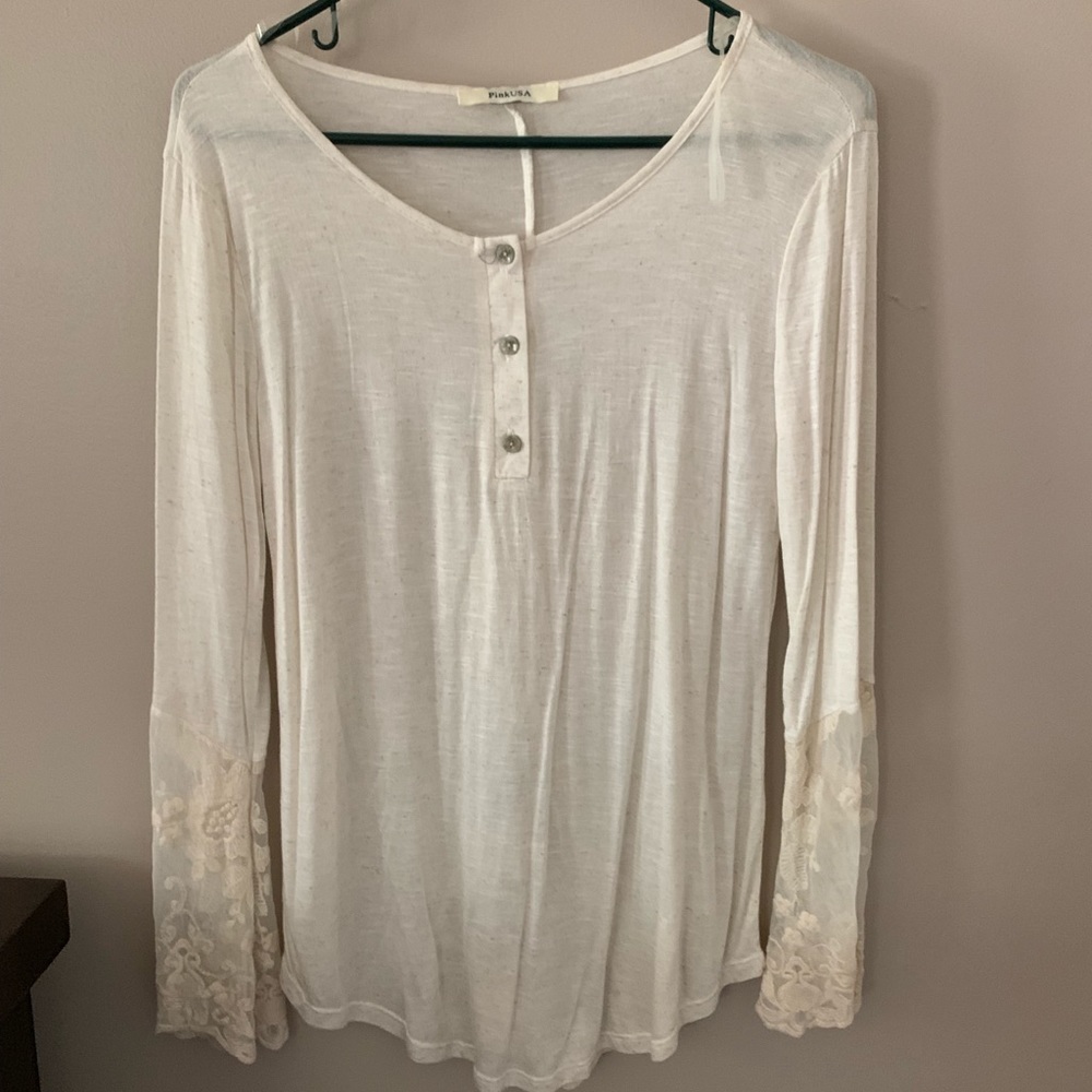 Delicate Lacey shirt